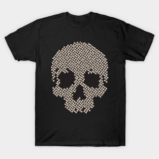 Skull made with skulls T-Shirt